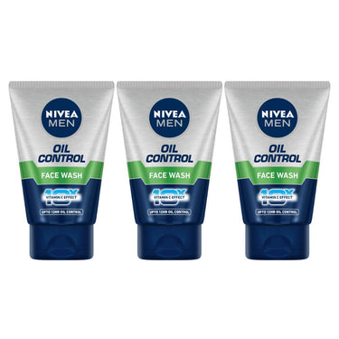 Nivea Oil Control Face Wash, 100ml (Pack of 3)